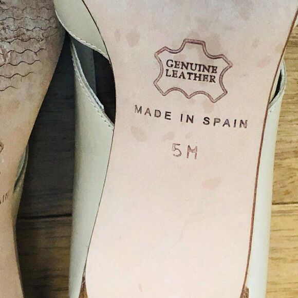 TALBOTS Womens Dress Shoes 5M Heels Pump Open Toe - Picture 4 of 6